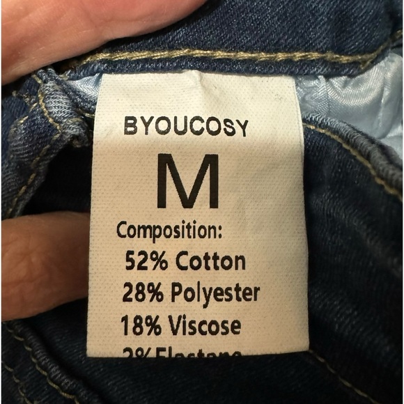 BYOUCOSY - distressed jeans - size M (6) - Picture 4 of 6